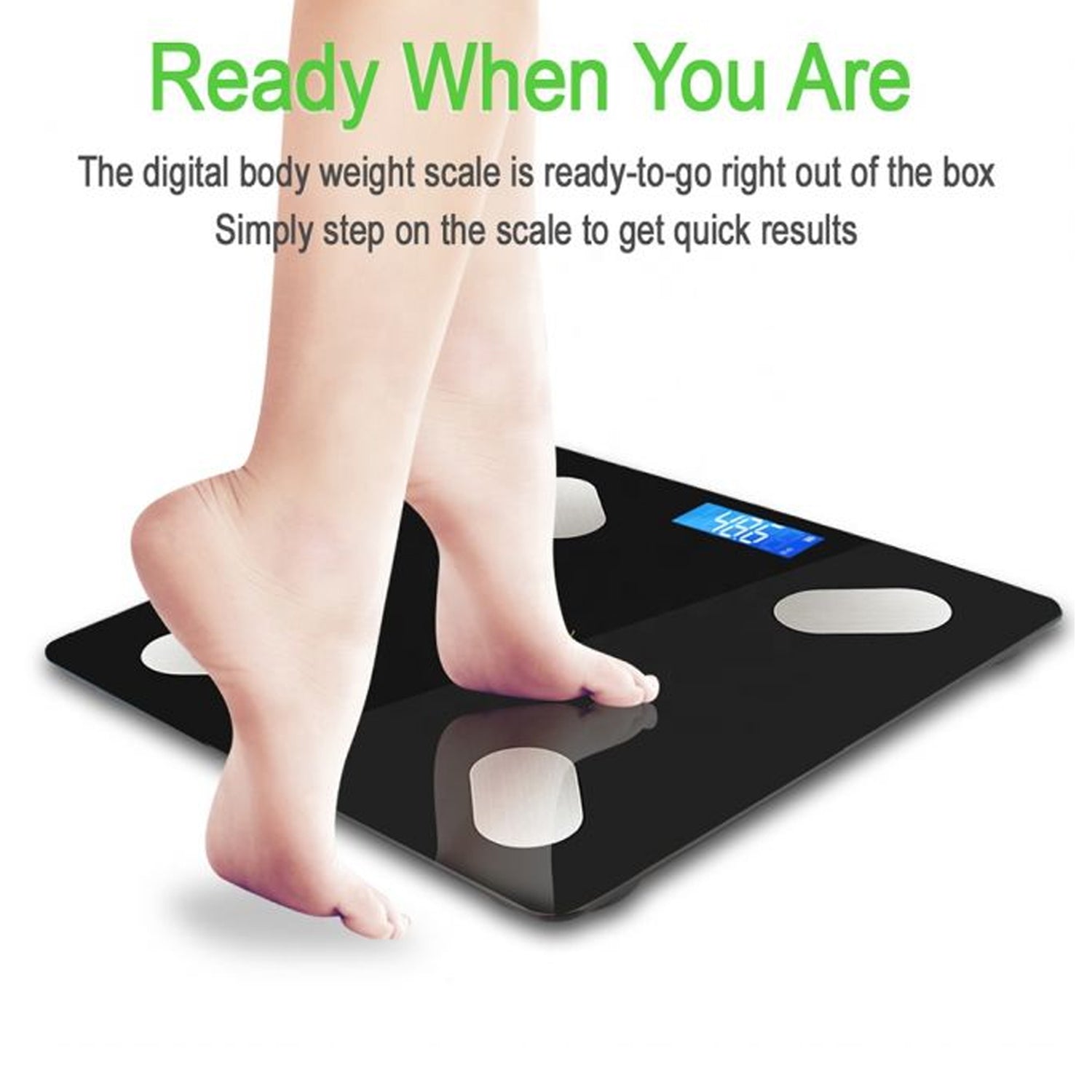 6327 Bluetooth Body Fat Scale Digital Smart Body Weight Scale iOS and Android App to Manage Body Weight, Body Fat, Water, Muscle Mass, BMI, BMR, Bone Mass and Visceral Fat with BMI Scale DeoDap 6327 Bluetooth Body Fat Scale Digital Smart Body Weight Scale iOS and Android App to Manage Body Weight, Body Fat, Water, Muscle Mass, BMI, BMR, Bone Mass and Visceral Fat with BMI Scale DeoDap